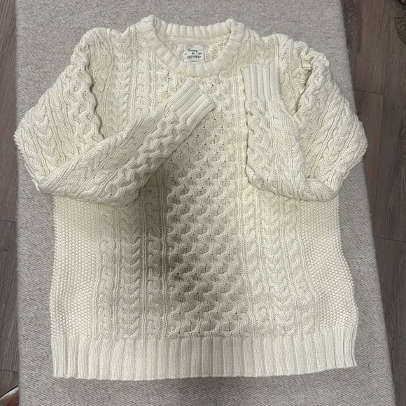 Organic cotton Hope and Henry fisherman sweater - Picture 2 of 4